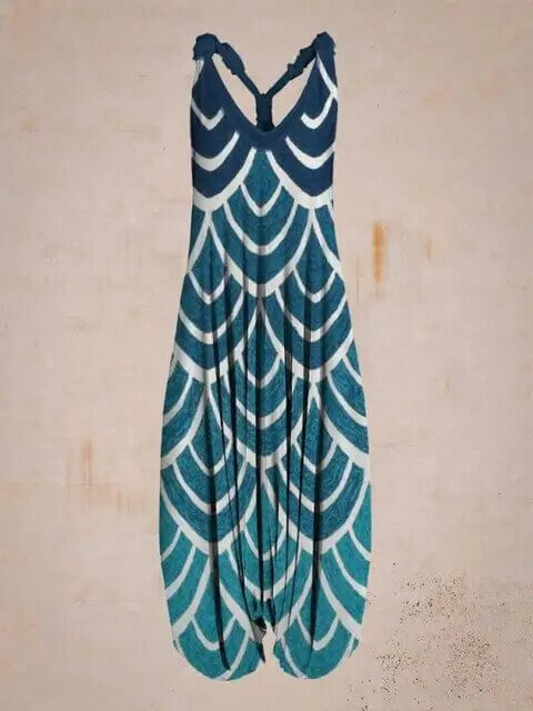 Women's Boho Sleeveless Jumpsuit