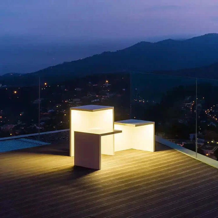 Outdoor Solar LED Light - Stainless Steel