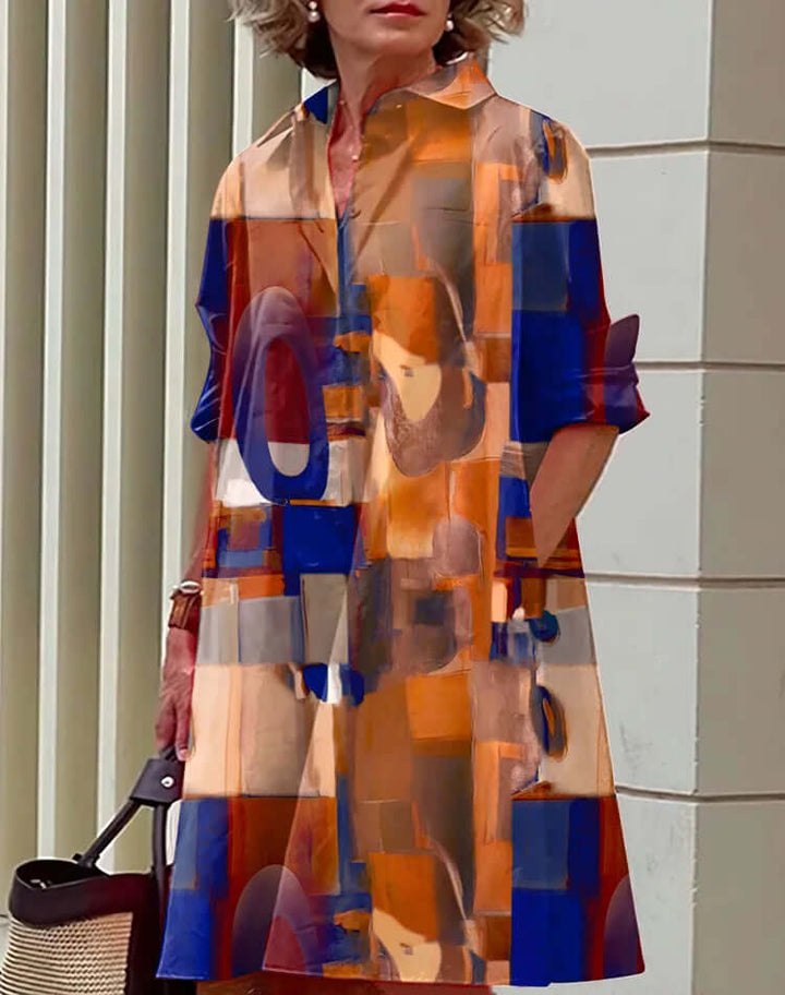 Women's A-Line Retro Dress