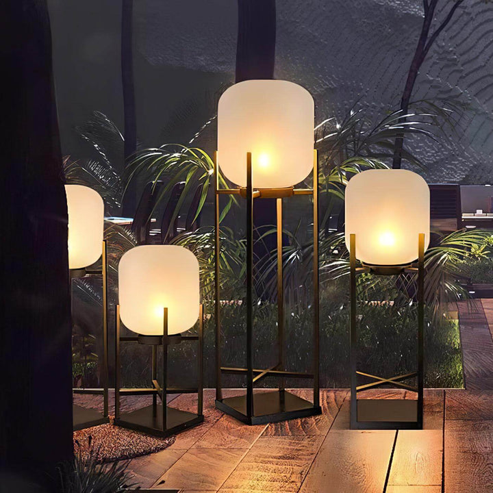 Solar Outdoor Floor Lamp Lantern