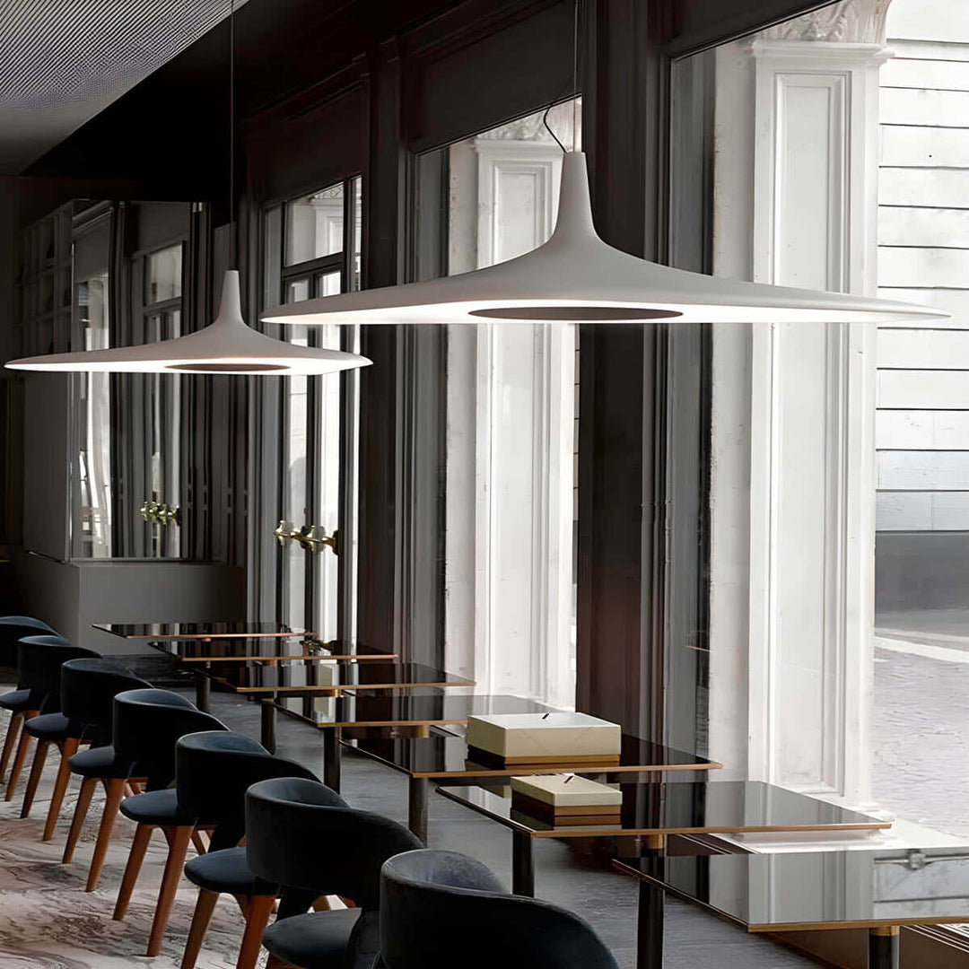 Modern Resin Pendant Light with LED 60cm/80cm