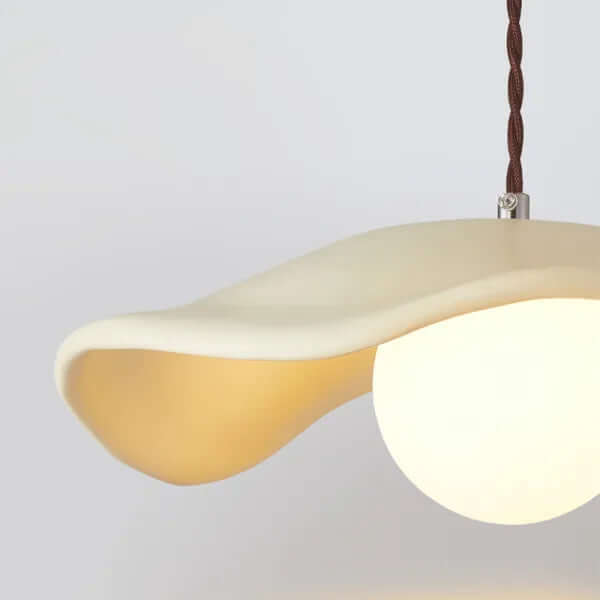 Wabi Sabi Lotus Leaf Pendant Light