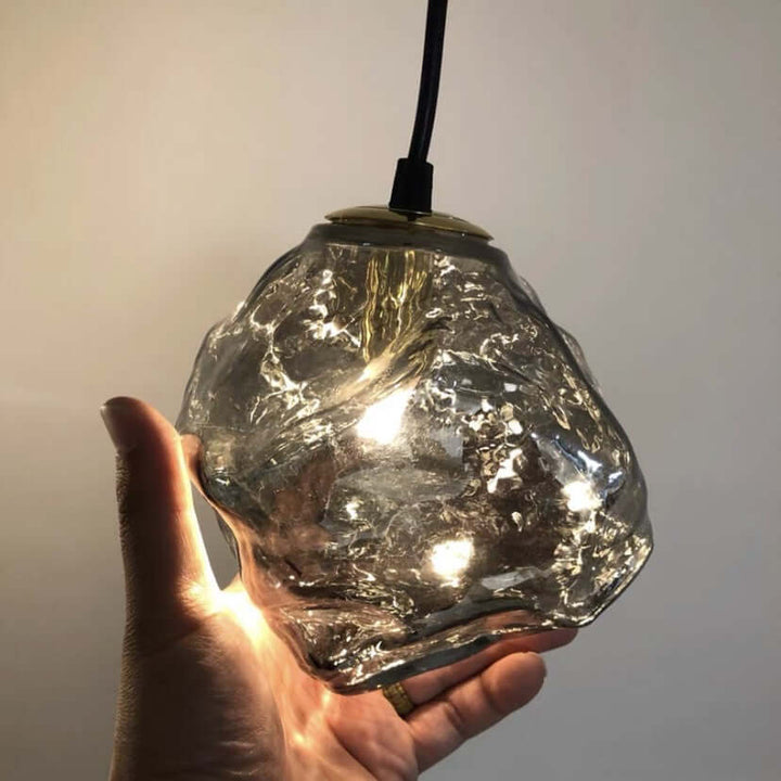 Modern Glass Pendant Light Fixture 15cm