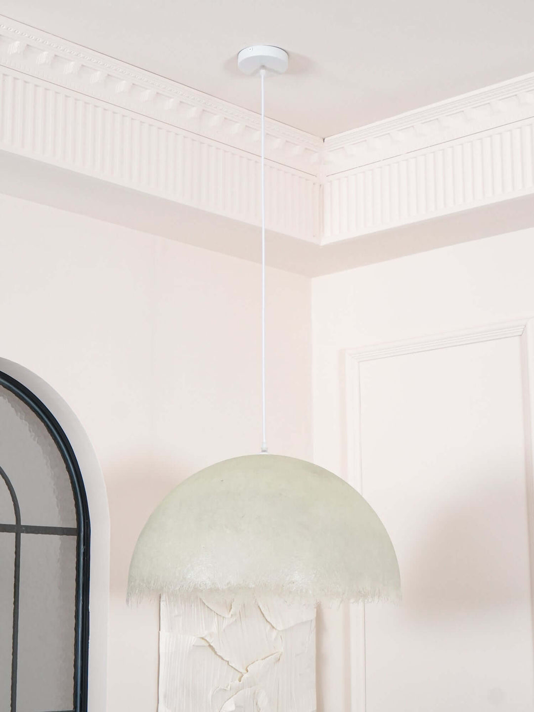 Modern Pendant Lamp Epoxy Resin & Metal