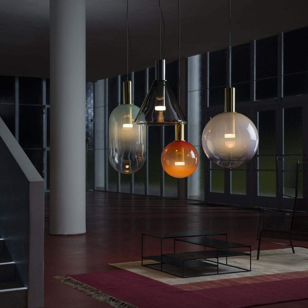 Modern Glass Pendant Lamp for Ambient Lighting