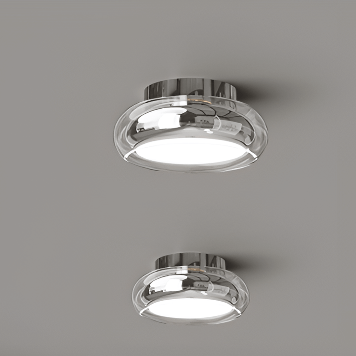 Vintage Small Acrylic LED Ceiling Light Fixture