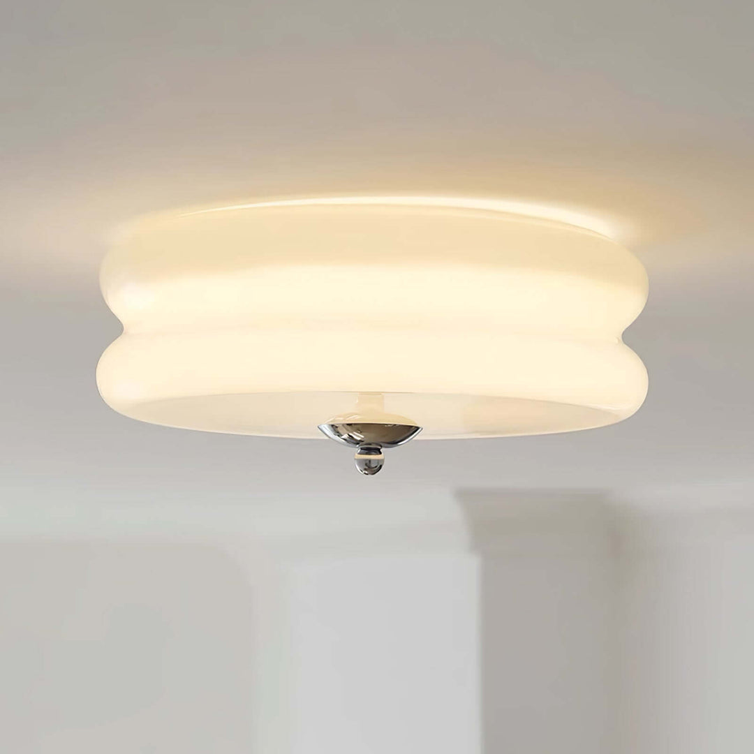Geometric Art Deco Ceiling Light Fixture