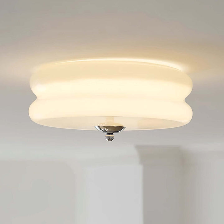 Geometric Art Deco Ceiling Light Fixture