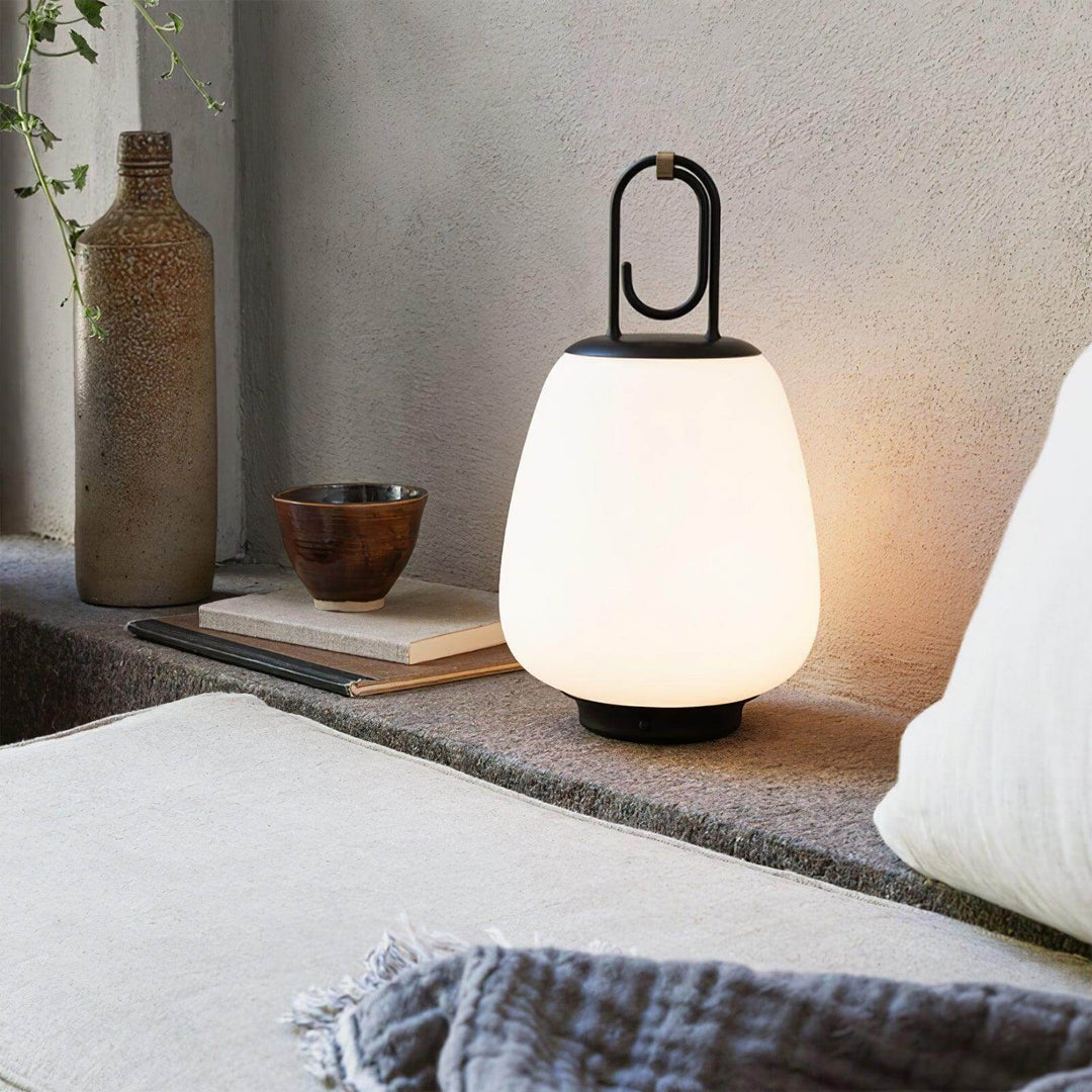 Portable LED Table Lamp with Built-in Battery