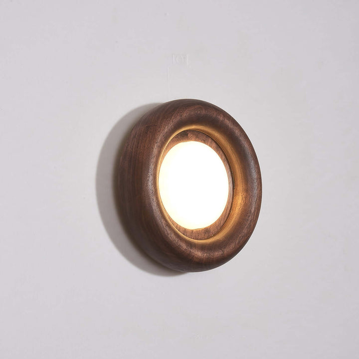 Modern Wood & Acrylic Wall Light
