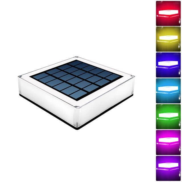 Solar LED Outdoor Wall Light - IP65 Waterproof