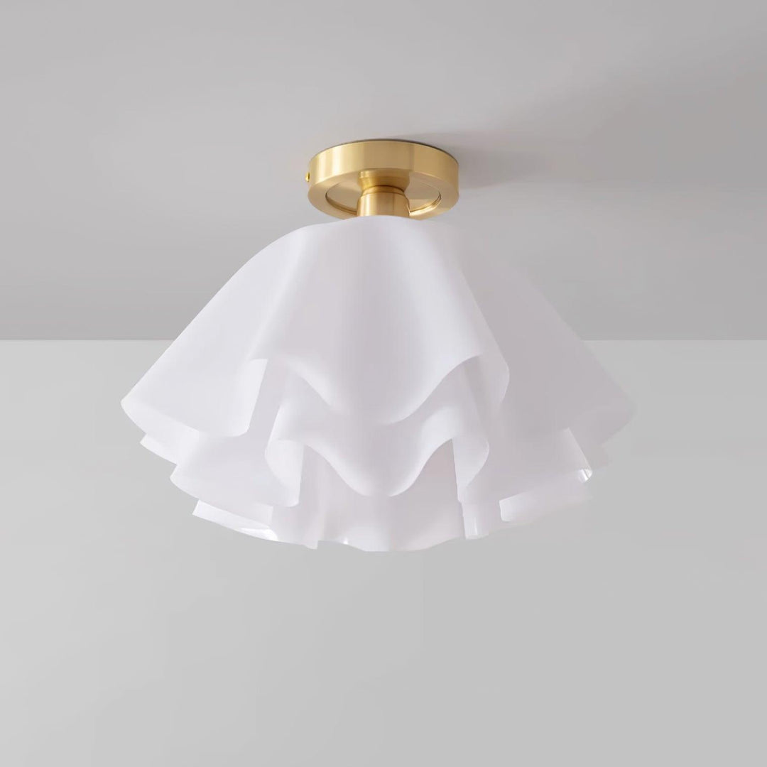 Modern Copper Ceiling Light Fixture