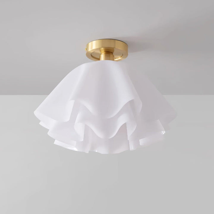 Modern Copper Ceiling Light Fixture