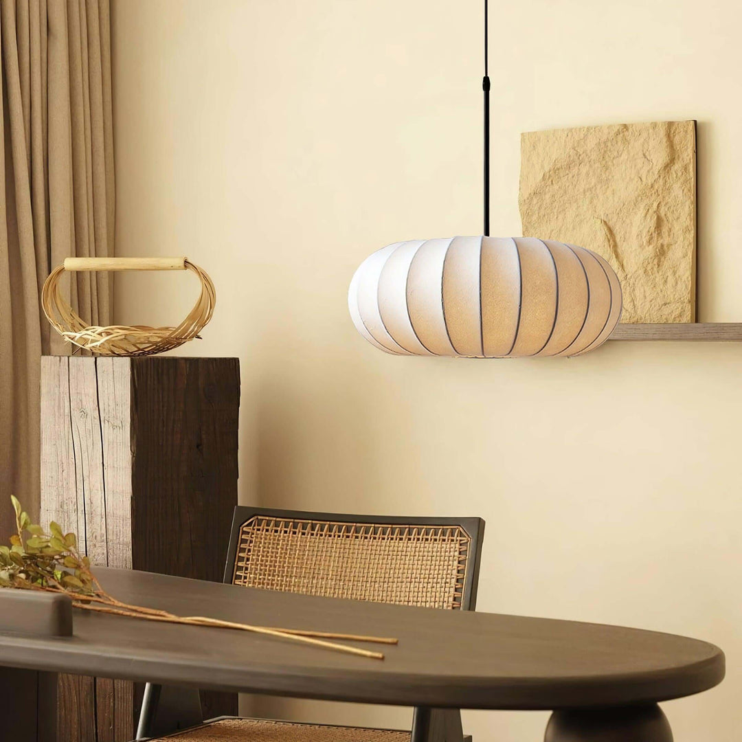 Wabi-Sabi Pendant Light - Natural Materials