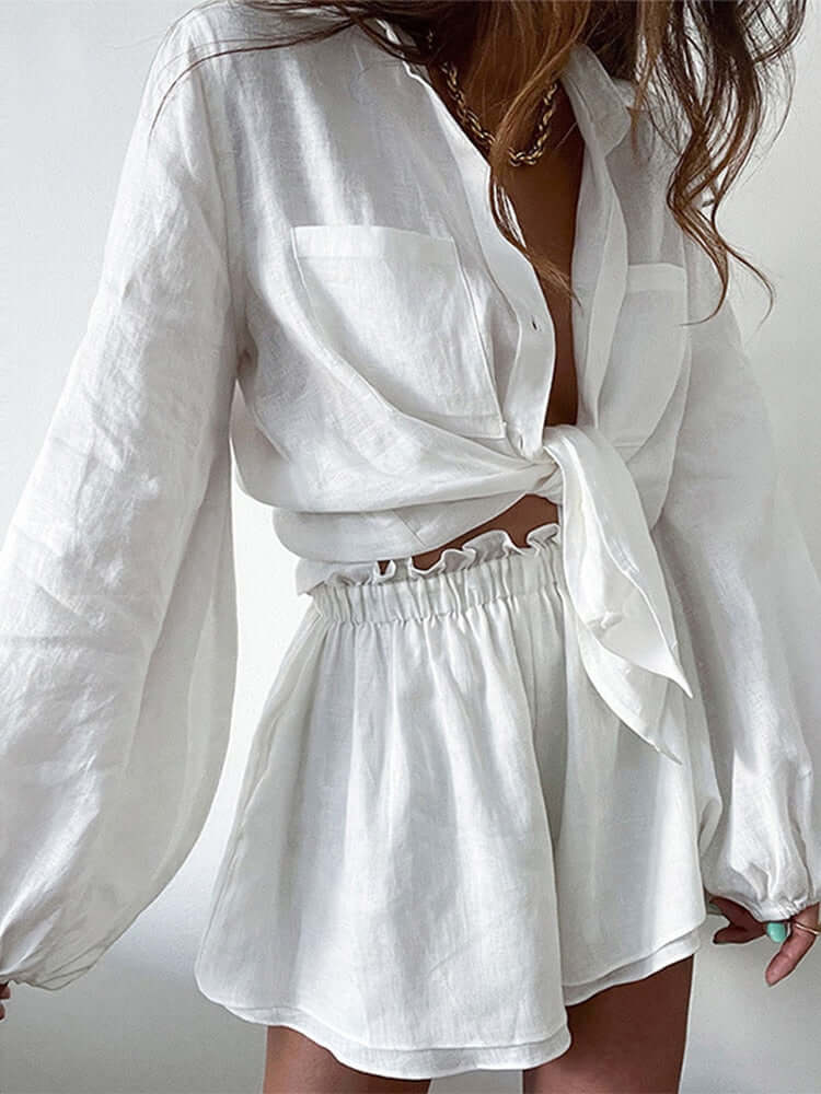 Two-Piece Wrap Dress