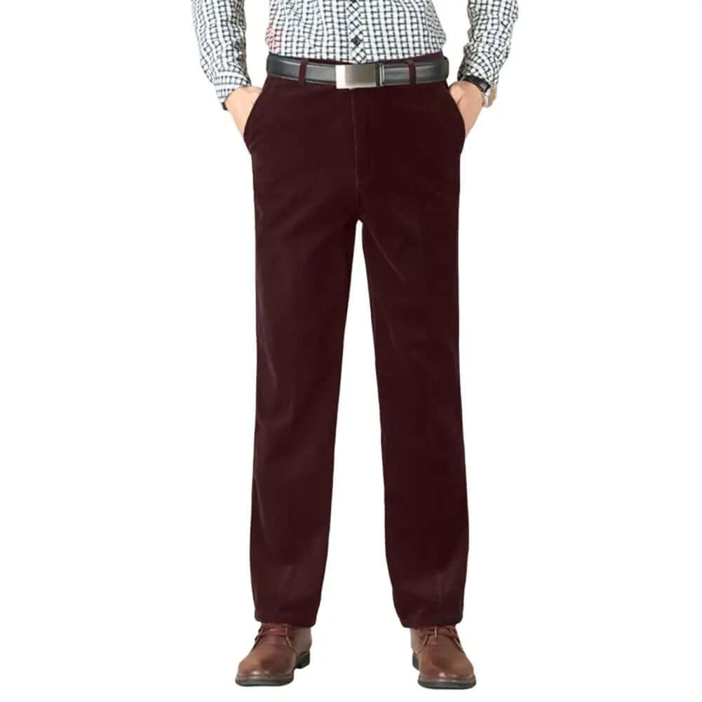 Men's Relaxed Fit Corduroy Trousers