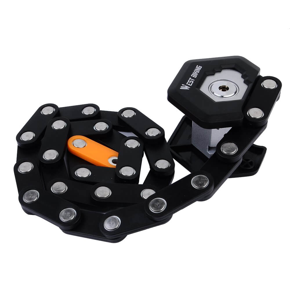 Fischer-Z heavy-duty folding bicycle lock. Hardened steel for reliable bike security.