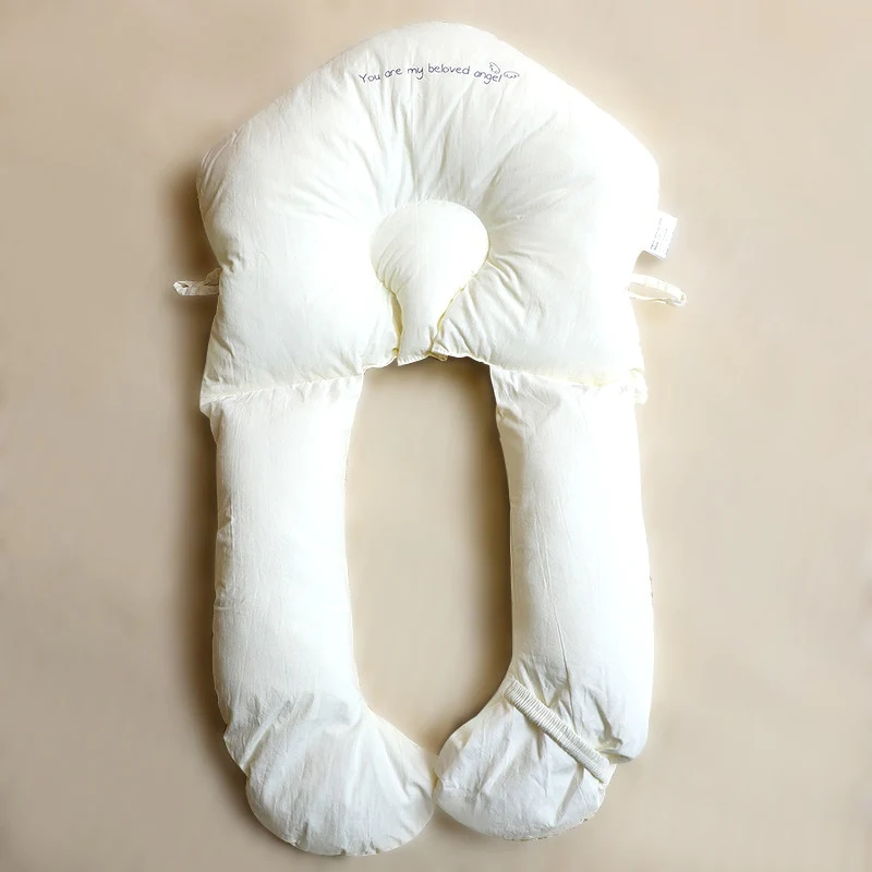 Infant essentials: Hypoallergenic baby sleep pillow for gentle support & safe, peaceful sleep.