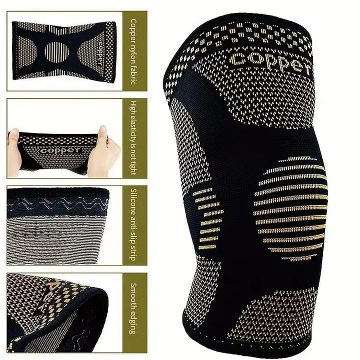 CopperFlex Knee Sleeve – Flexible Fit for Daily Use