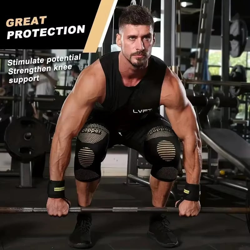 CopperFlex Knee Sleeve – Flexible Fit for Daily Use