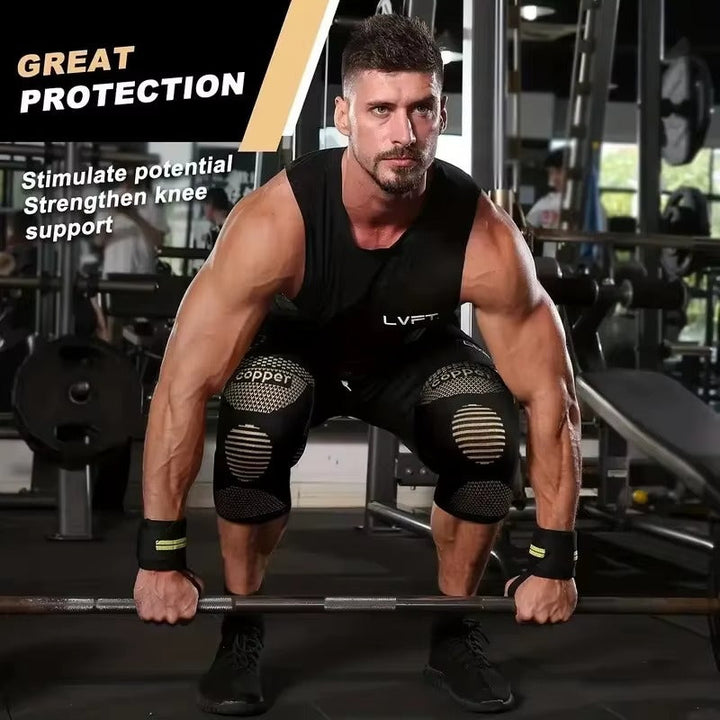 CopperFlex Knee Sleeve – Flexible Fit for Daily Use