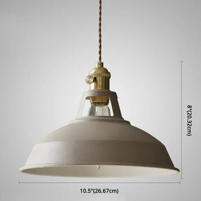 Retro industrial ceiling lamp for kitchens & dining areas. IronGlow metal lighting fixture.