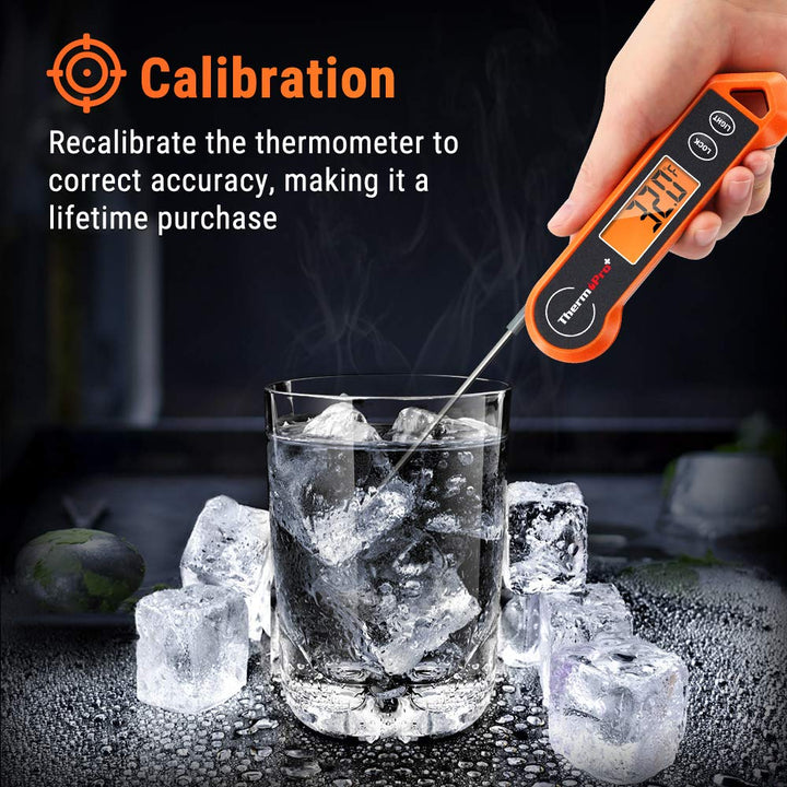 Digital Food Thermometer: versatile kitchen gadget for meat, candy, & deep fry.