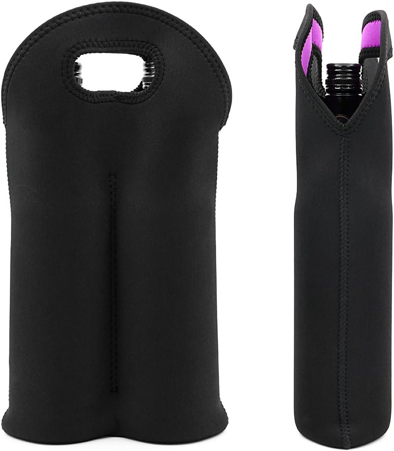 Outdoor gear: insulated dual wine bottle tote, keeps your drinks chilled.