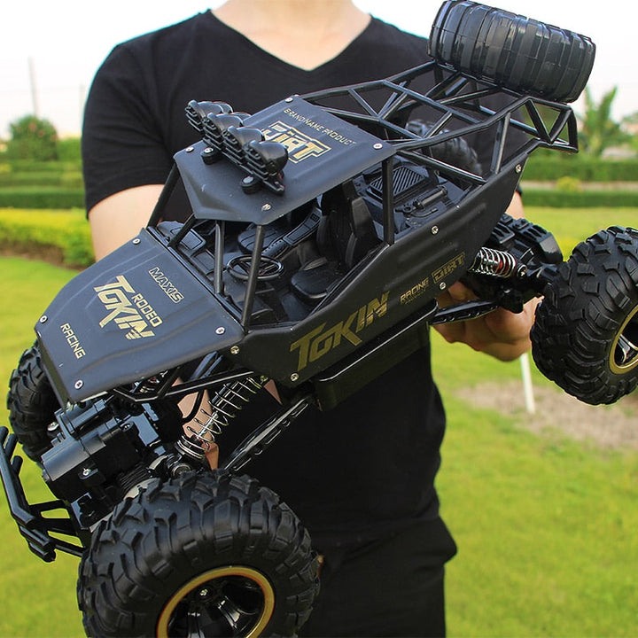 Fun kids' RC off-road vehicle; durable monster truck for exciting outdoor play & adventure.