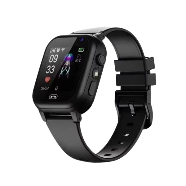 Kids' GPS smartwatch with real-time location tracking & SOS button for child safety. Wearable tech peace of mind.