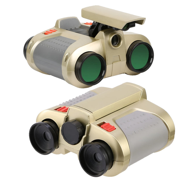 Kids' night vision binoculars for clear low light vision. A durable outdoor adventure & nature discovery toy for kids.