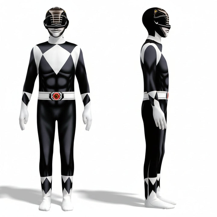 Bestselling kids' superhero jumpsuit with impressive muscle print & durable mask for fun.