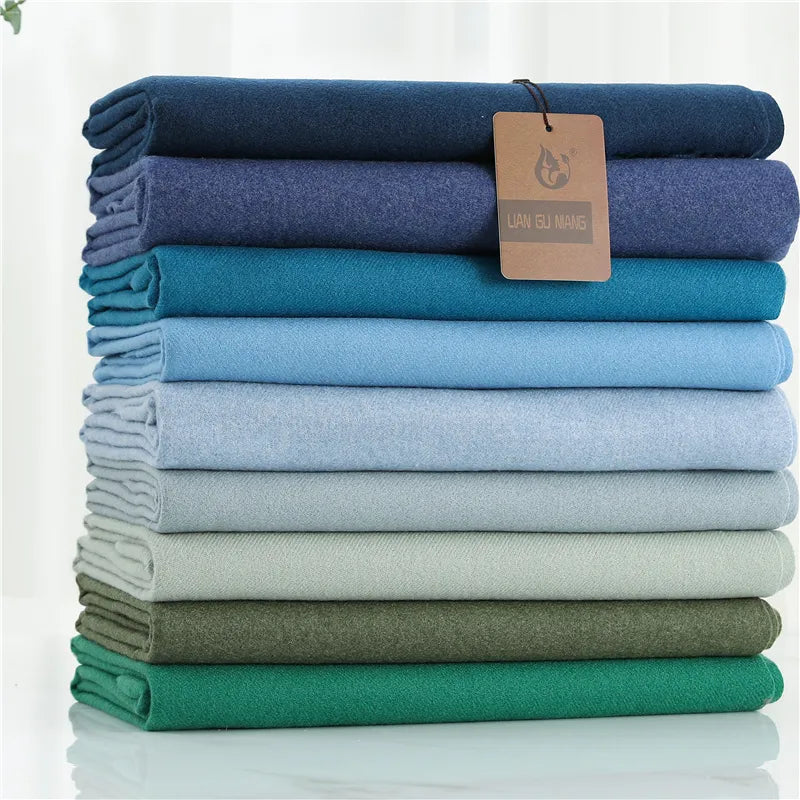 Krystal Cashmere women's winter scarf, plush, warm, and stylish for cold weather.