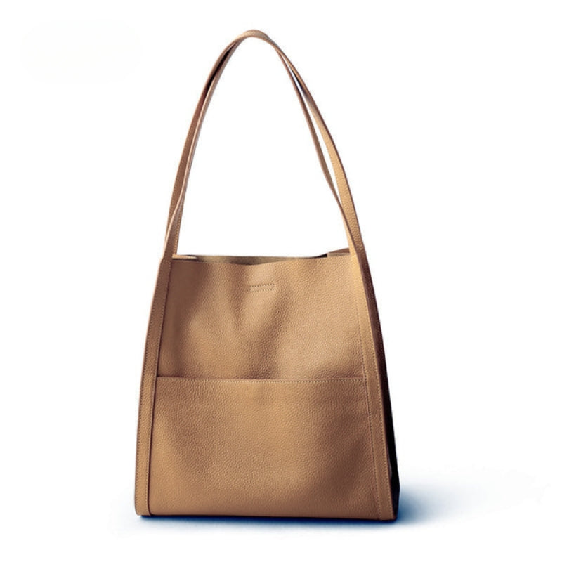 Elegant large women's tote shoulder bag, designed for busy professionals. Chic & practical everyday carry handbag.
