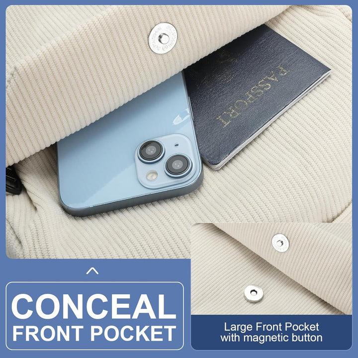 Water-resistant daily commuter bag, organized, lightweight & unisex, perfect for work or school.