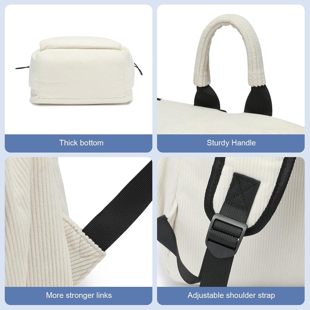 Unisex water-resistant tech backpack, lightweight, with organized space for laptop and accessories.