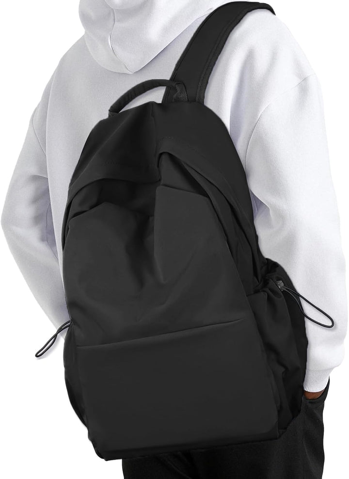 Versatile water-resistant laptop & travel backpack, organized, lightweight & suitable for all genders.