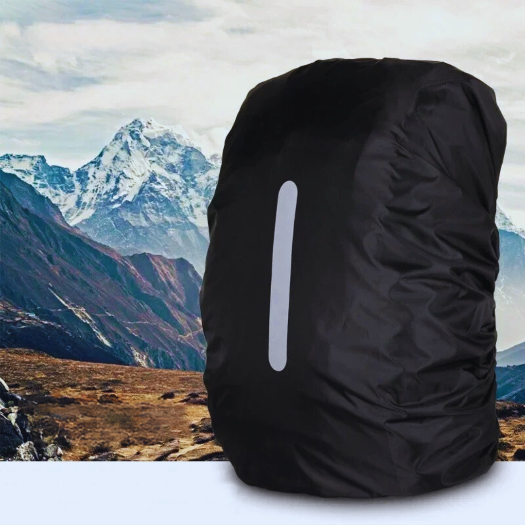 Versatile lightweight reflective adjustable waterproof backpack rain cover, perfect for any adventure.