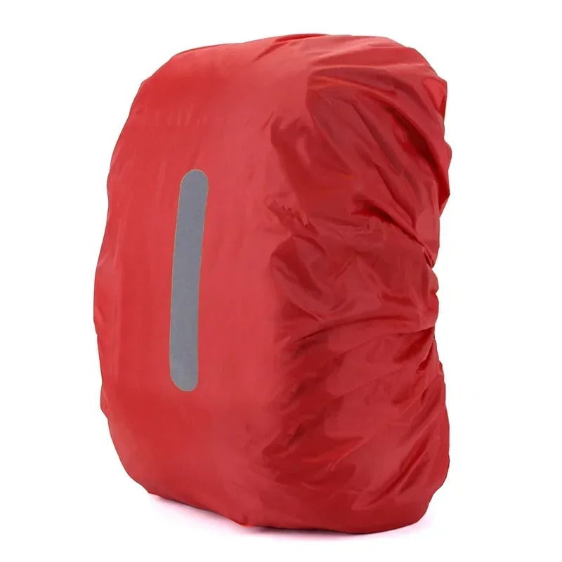 Compact, lightweight waterproof rain cover for backpacks, easily packable for travel & outdoor trips.
