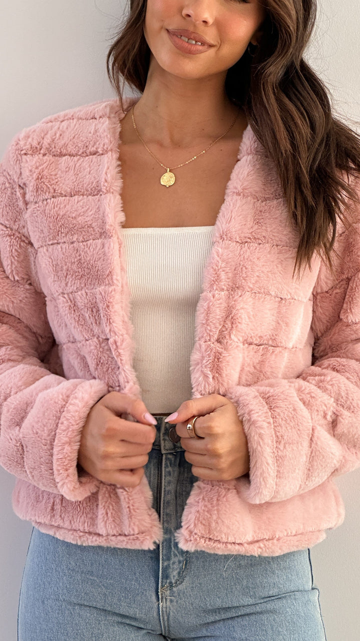 Chic women's luxe veloura crop jacket, offering versatile casual and elegant wear.