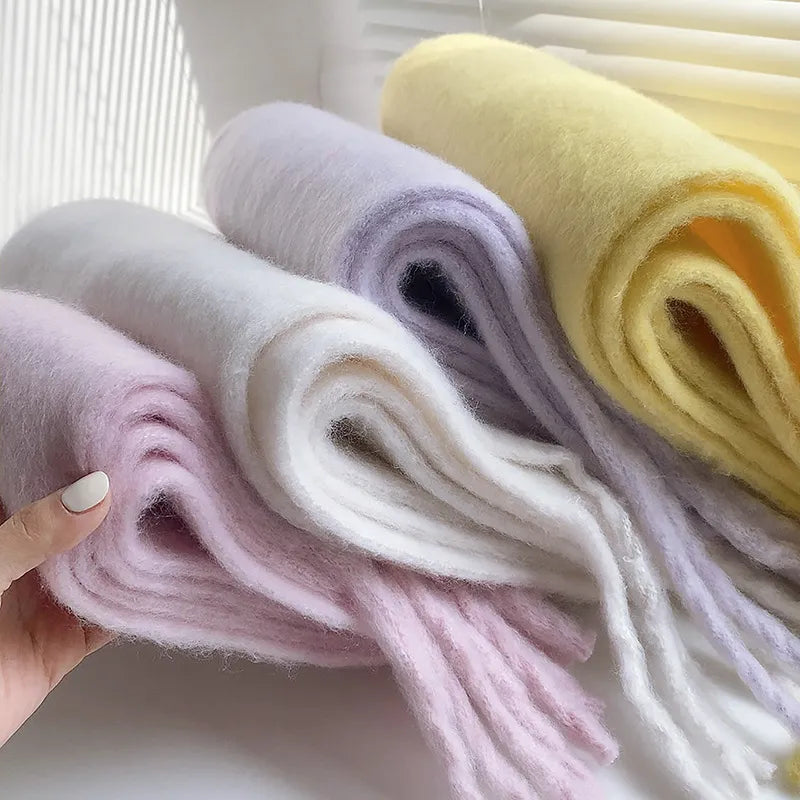 Softest women's cashmere scarf. Provides exceptional warmth & a touch of luxury.