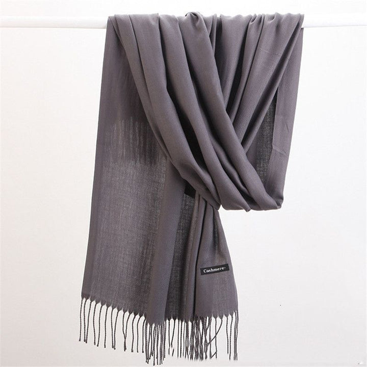 Beautiful women's Faith cashmere scarf, a warm and soft luxury gift for her.
