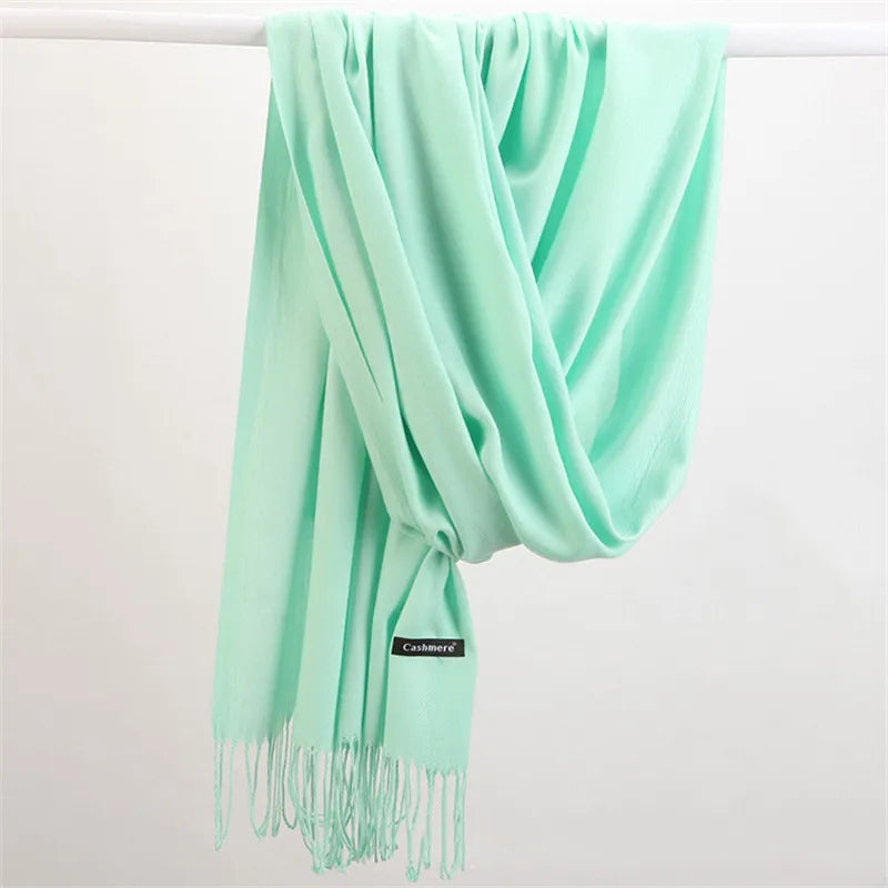 Soft Faith cashmere scarf, a stylish women's accessory for ultimate warmth & comfort.