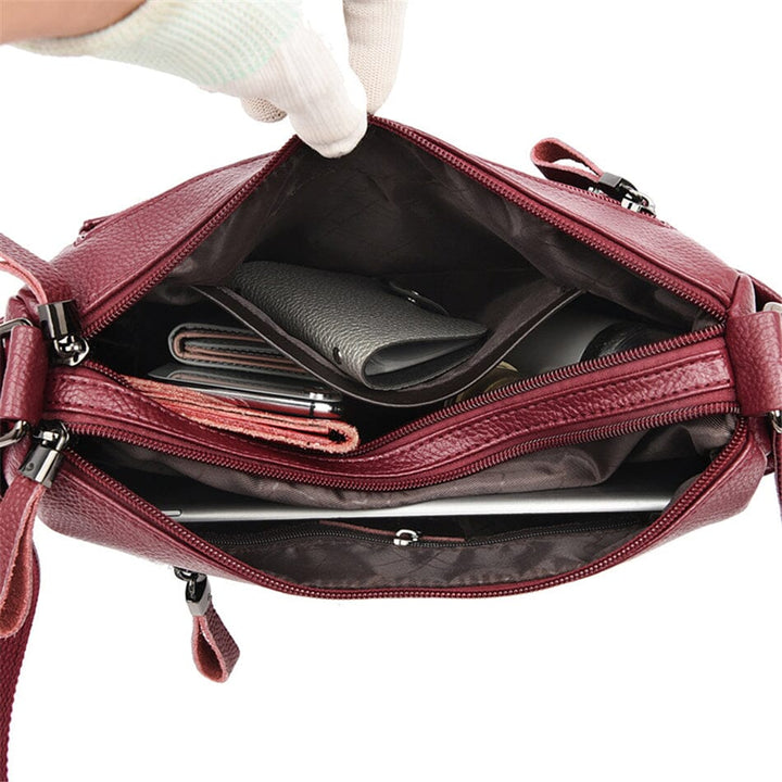 Beautiful women's luxury leather handbag, an elegant and desired gift for any occasion.