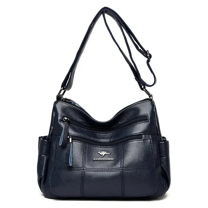 Fashionable women's luxury leather handbag, ideal for evening events or a stylish day out.