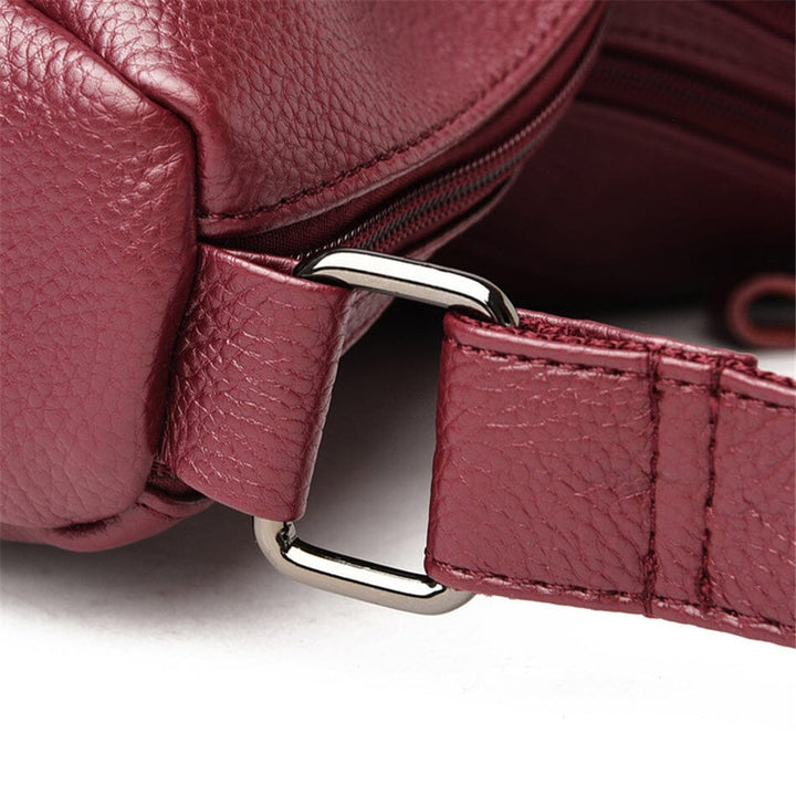 Premium quality soft leather luxury handbag for women, comfortable & stylish shoulder purse.