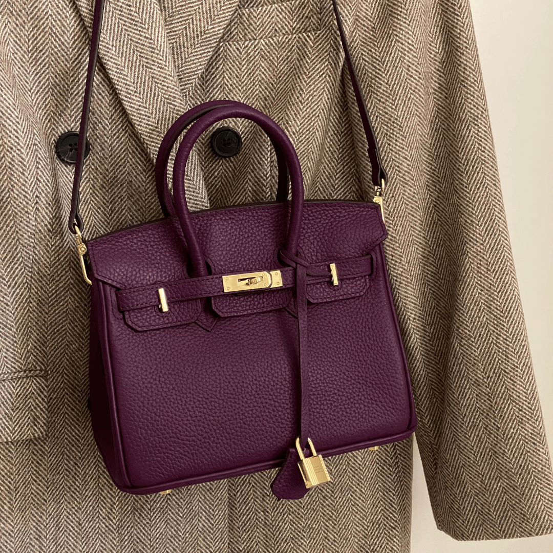 Perfect gift: women's luxury genuine leather shoulder bag, elegant & versatile purse.
