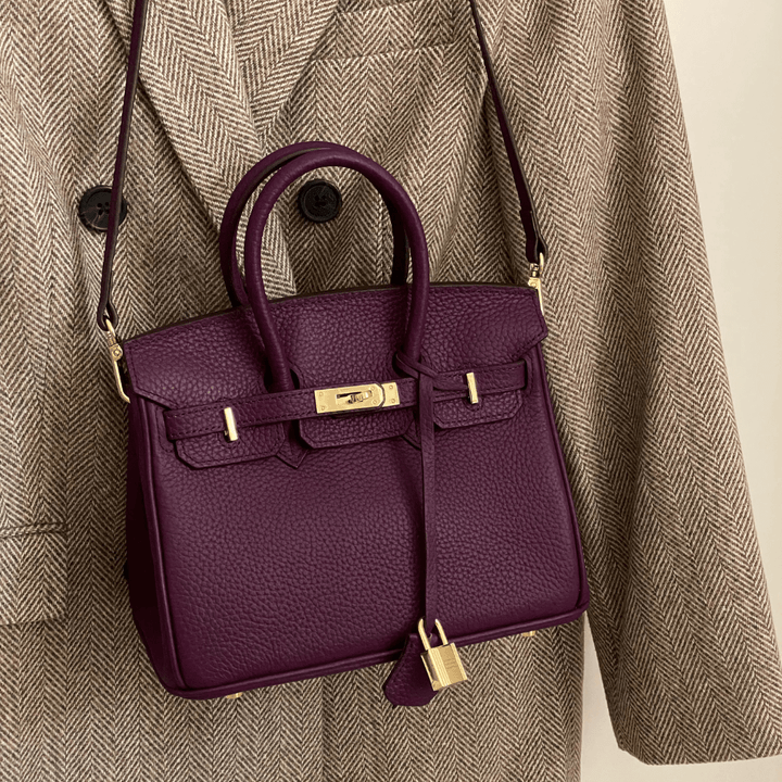 Perfect gift: women's luxury genuine leather shoulder bag, elegant & versatile purse.