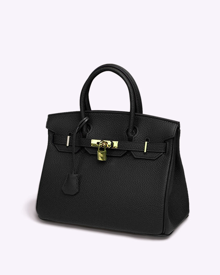 Versatile women's leather shoulder bag, transforms into a chic crossbody purse.
