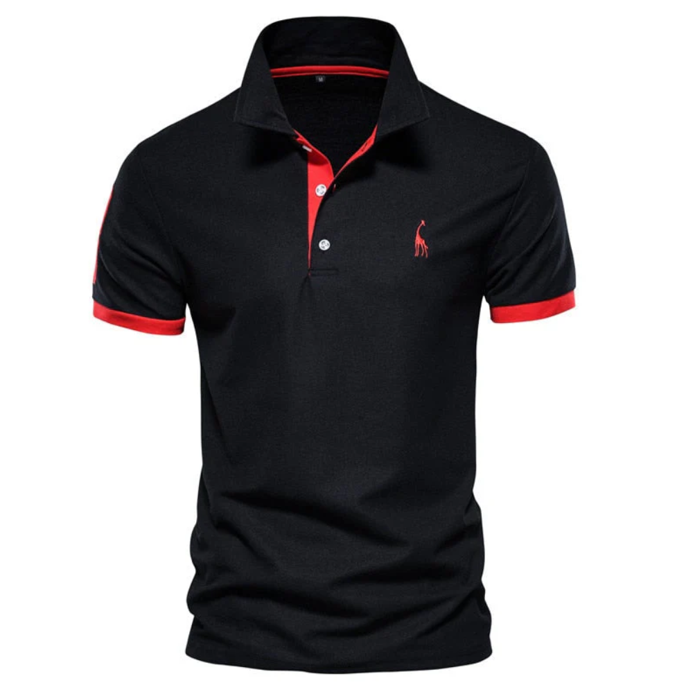 Men's Baron Polo Shirt in a classic fit, perfect for stylish casual wear and everyday comfort.
